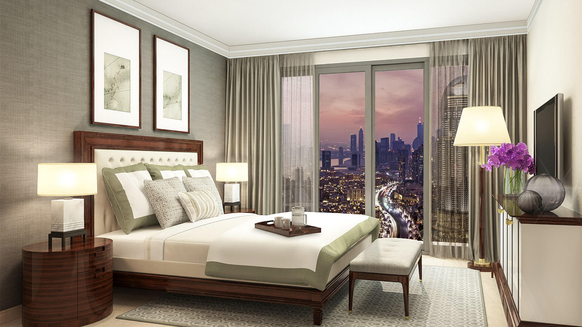 Apartment in Downtown Dubai, Dubai, UAE, 1 bedroom, 91 sq.m. No. 27264 - 1