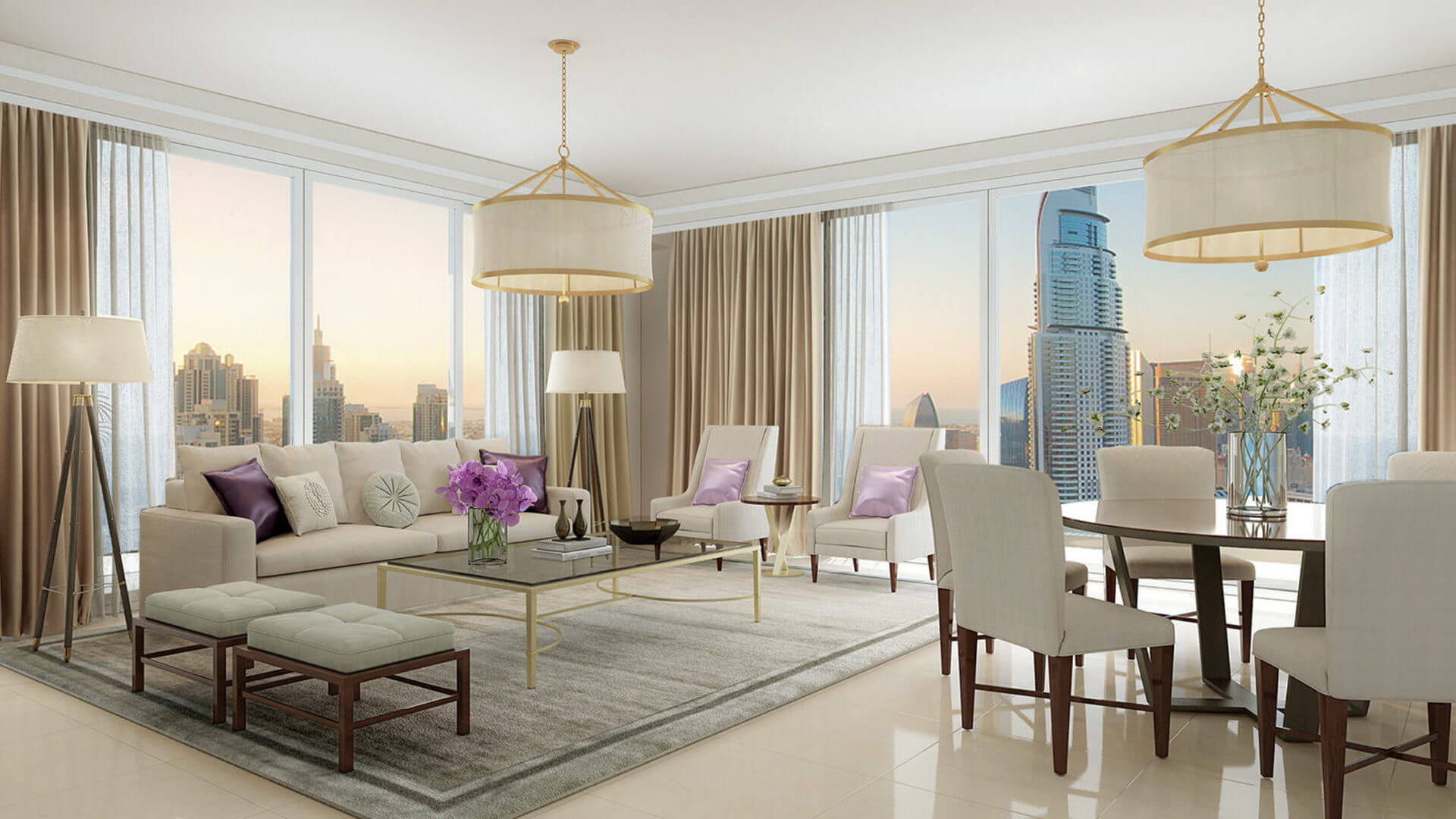 Apartment in Downtown Dubai, Dubai, UAE, 3 bedrooms, 177 sq.m. No. 27265 - 1