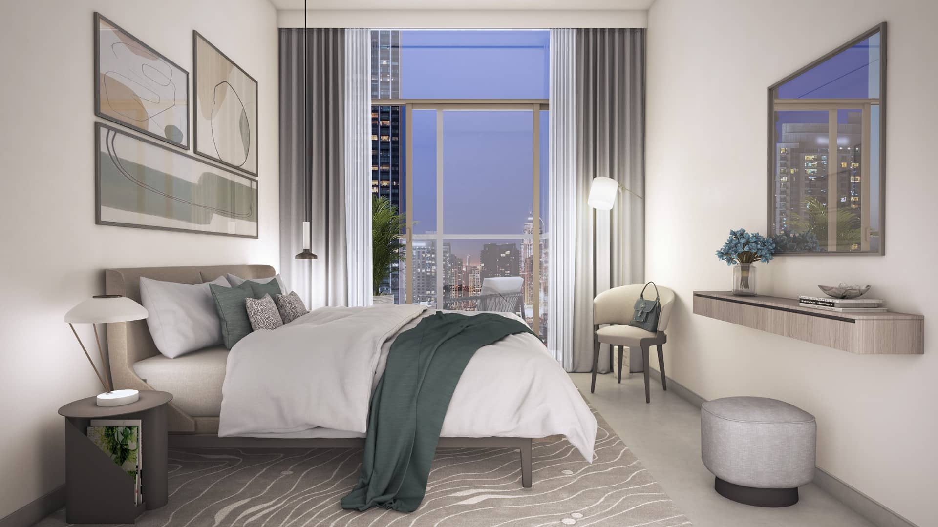 Apartment in Downtown Dubai, Dubai, UAE, 2 bedrooms, 92 sq.m. No. 27280 - 1