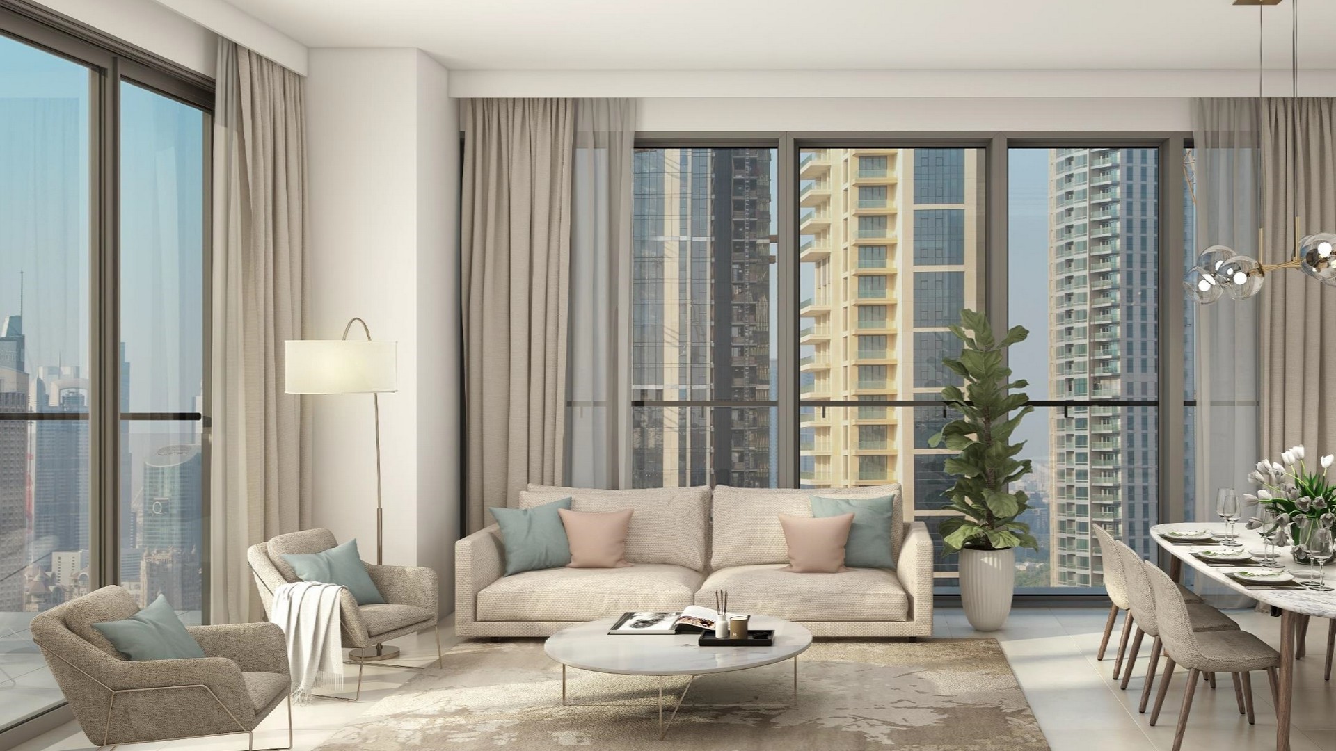 Apartment in Downtown Dubai, Dubai, UAE, 3 bedrooms, 122 sq.m. No. 27260 - 1