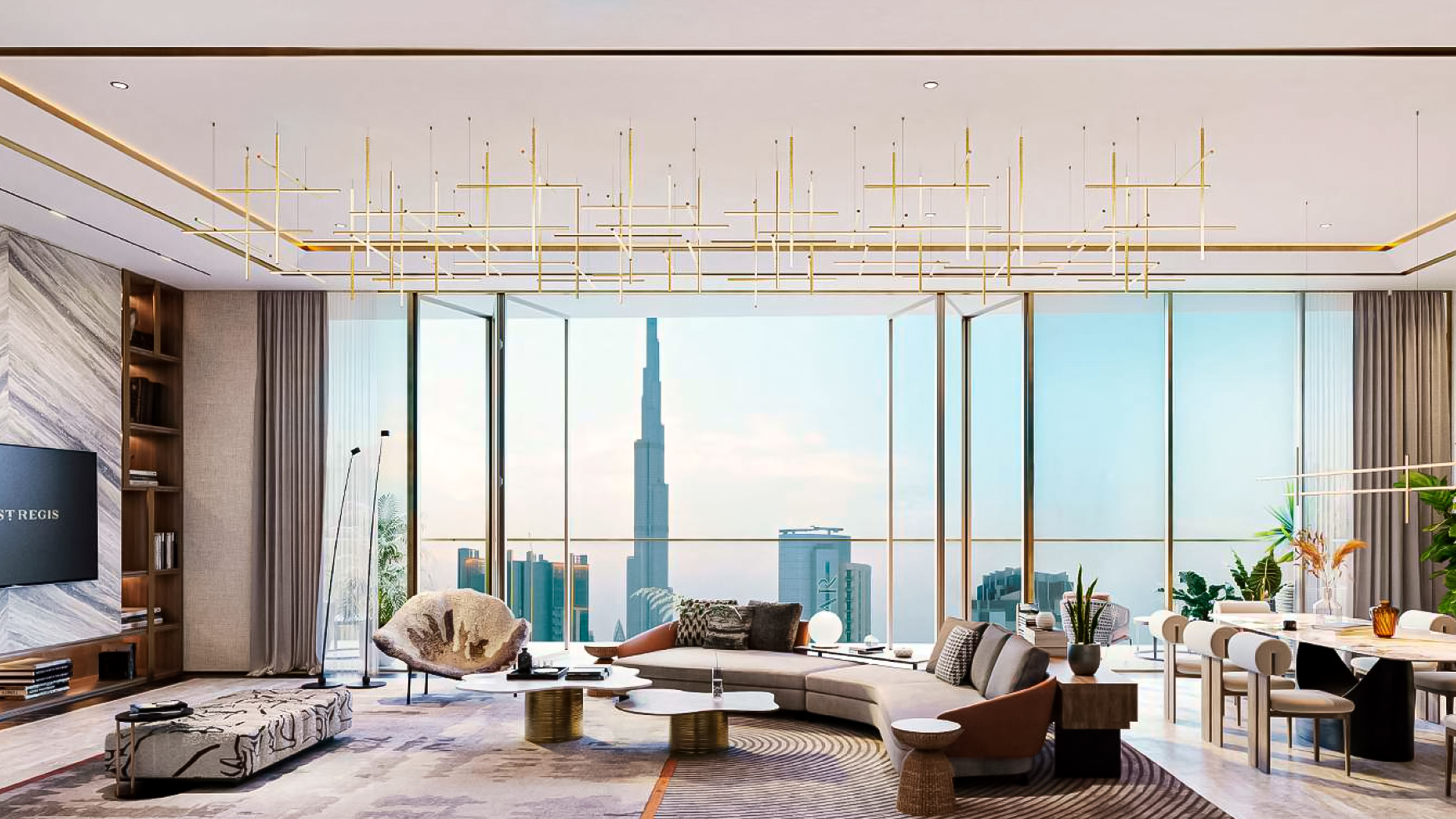 Apartment in Downtown Dubai, Dubai, UAE, 3 bedrooms, 306 sq.m. No. 27621 - 1